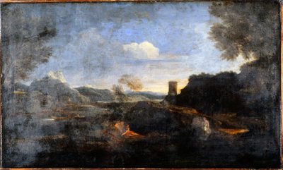 Landscape by Nicolas Poussin
